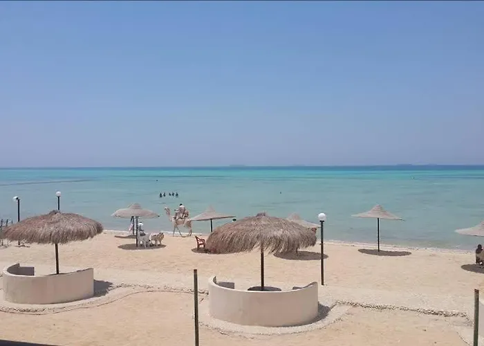 سياحي مكيف صف أول علي البحر مباشره ومكيف وبحديقه خاصه Aparthotel